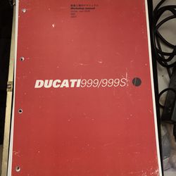 Ducati 999 S Shop Manual 