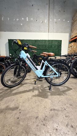 Movcan V80 Electric Bike, 1000W Motor 28MPH 26'' City Cruiser Ebike for Adults, 48V 13Ah Removable Battery Up to 70 Miles, 7-Speed Dual Disc Brake, Mo