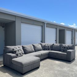 Gray Sectional Couch