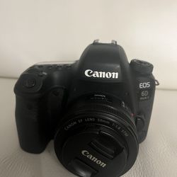 Canon 6D Mark II With 50mm 1.8 Lense