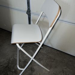 IKEA Franklin Bar Stool with Backrest, Foldable