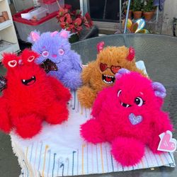 Valentines Monster Plush