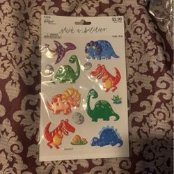 Dinosaur Stickers 