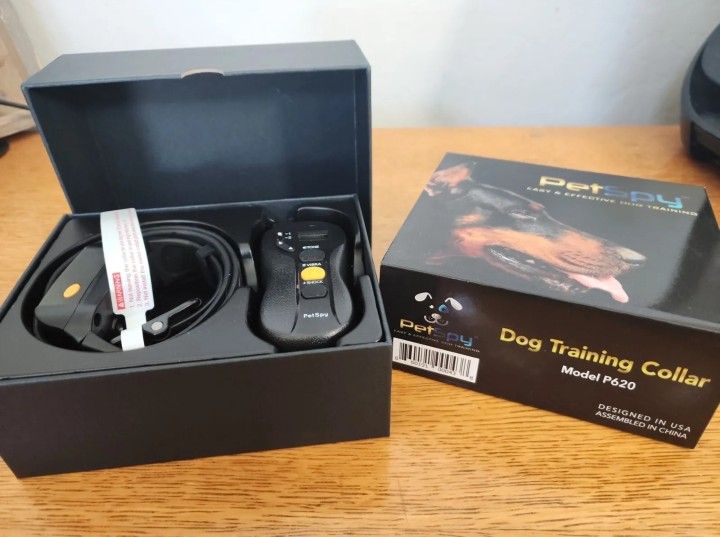 PetSpy P620 Dog Training Shock Collar for Dogs with Vibration Electric Shock