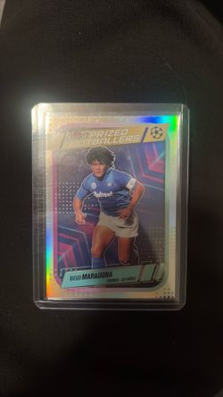 Diego Maradona topps finest🇦🇷