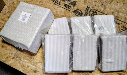 Twin XL Sheet Set & 6 Euro Sham Covers