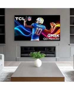 TCL 75" QM8K 4K QD-Mini LED TV