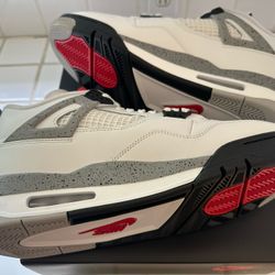 Jordan 4 White Cement Size 12, 13