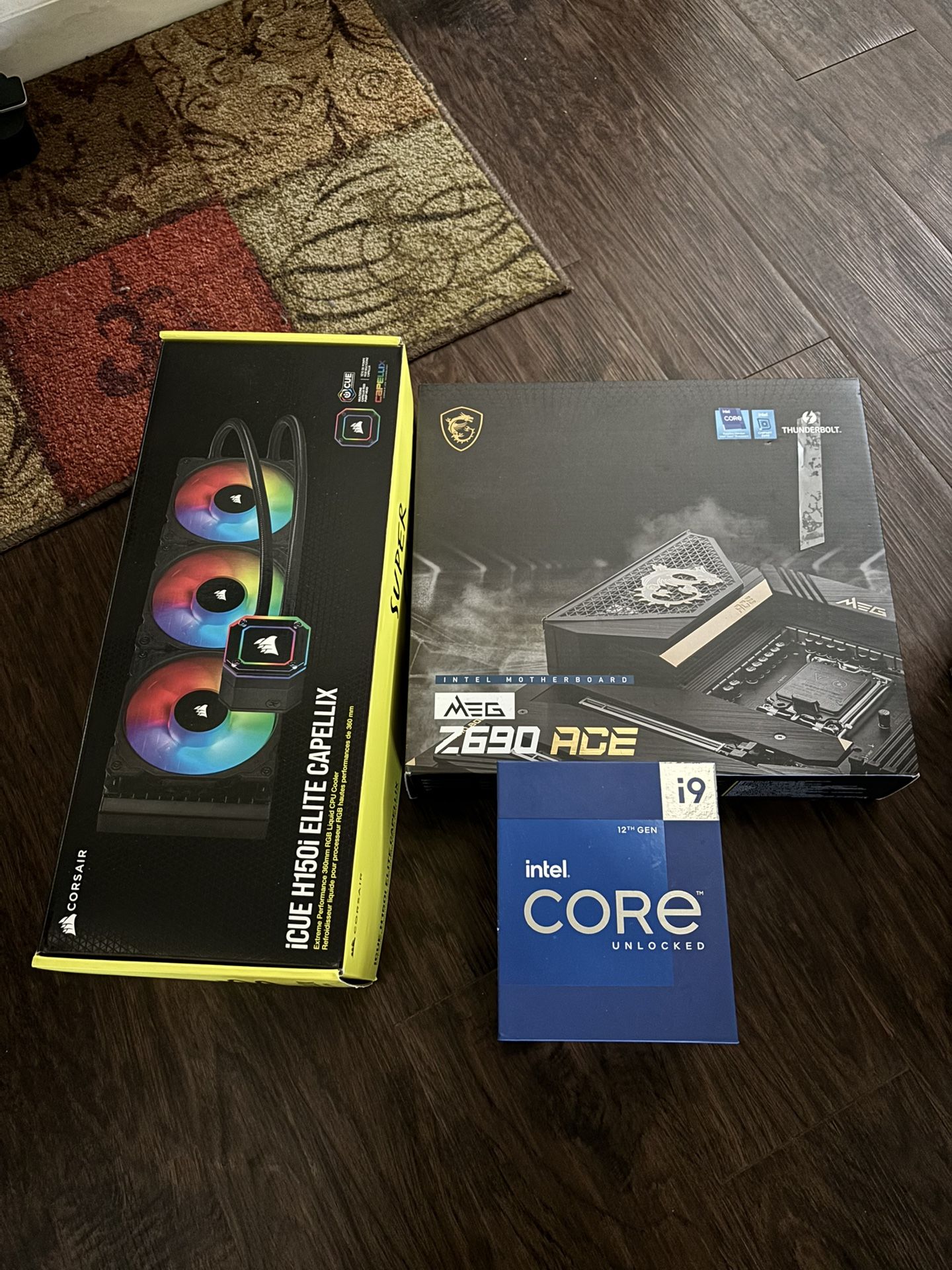 PC Parts MSI MB Core i9-12900K 32GB DDR5!! 360mm AIO RGB READ DESCRIPTION PICK UP ONLY NO TRADE 👉FIRM ON PRICE👈 ONLY CASH 💵 💲550 FOR All