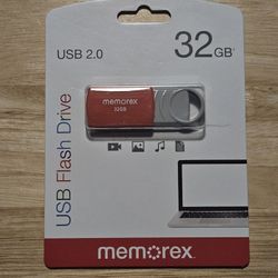 Memorex USB 2.0 32 GB Flash Drive USB 2.0 New Sealed