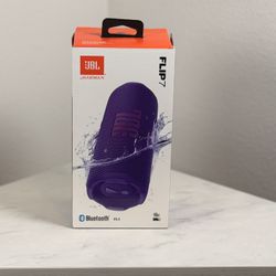 JBL Flip 7 Bluetooth Speaker – Purple – Brand New Sealed