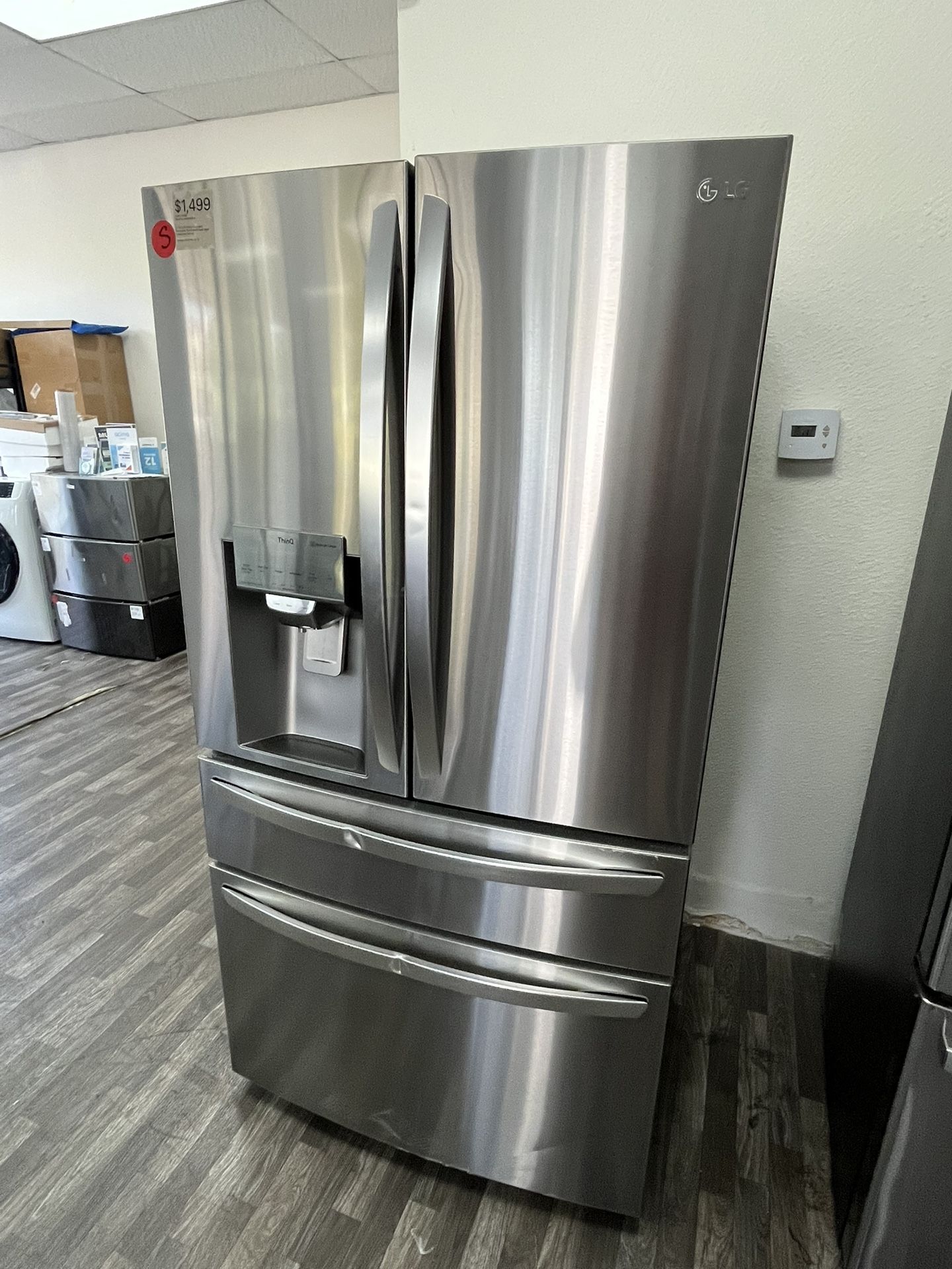 LG French Door 30 Cu Ft Fridge with One Year Warranty