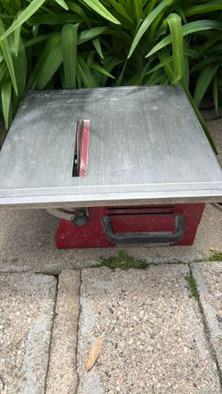 Bench Top 7” Wet Tile Saw, FlorCraft