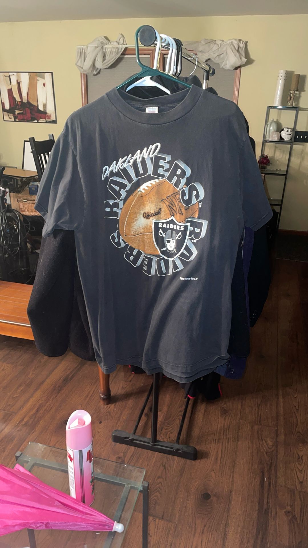 Vintage T Shirt Oakland Raiders Large