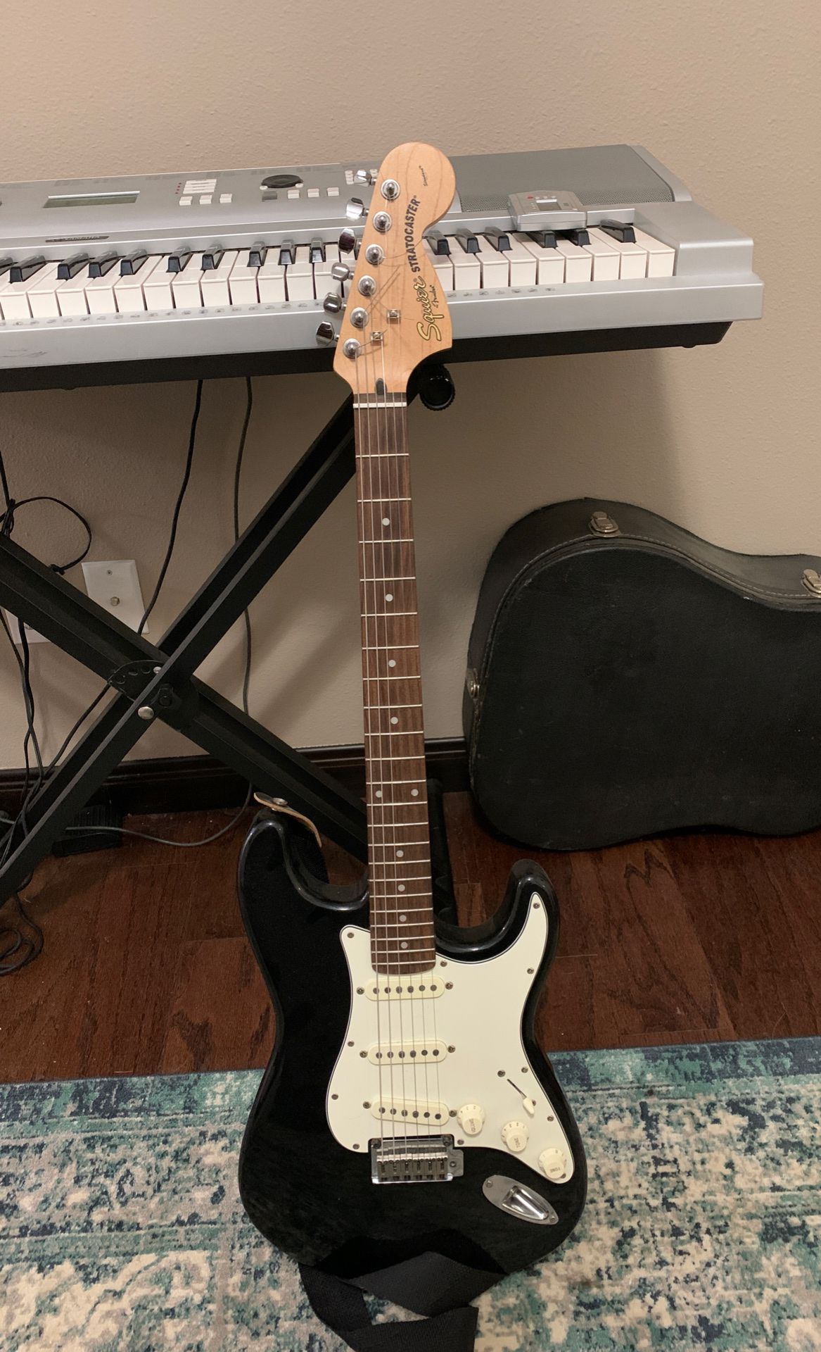 Squire Stratocaster electric guitar