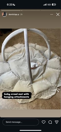 Baby crawl mat