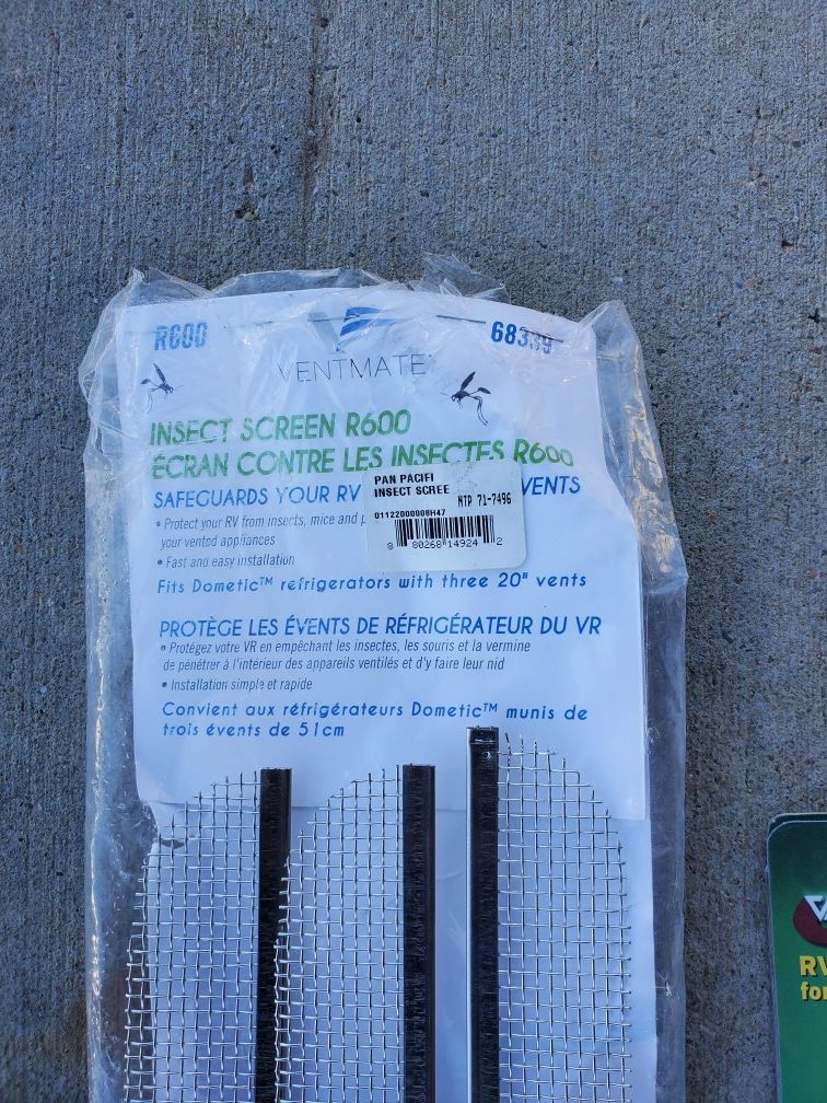 Insect screens for travel trailer or rv brand new