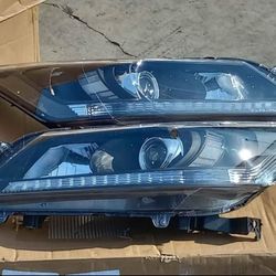 13-15 Honda Accord Sedan Headlights Faros Calaveras Micas Luces