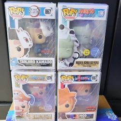 Anime Funko Lot Of 4!