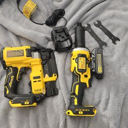 Dewalt XR tools for the low with battery. Make an offer.