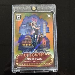 Drake Maye uptowns Card