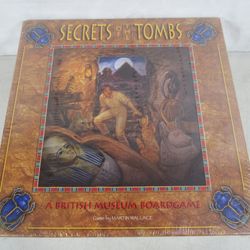 Secrets of the Tombs A British Museum Board Game~New & Factory Sealed

