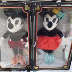Mickey & Minnie Collectible Plush dolls