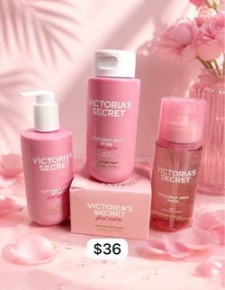 Victoria's Secret Coconut Milk Rose Feel Calm Set