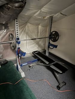 Weight Bench With Bars