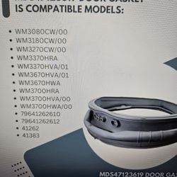 Washing Machine Door Seal