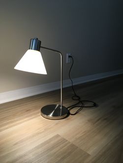 IKEA Desk Lamp With Glass Shade