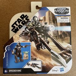 Star Wars Mission Fleet Mandalorian Speeder bike