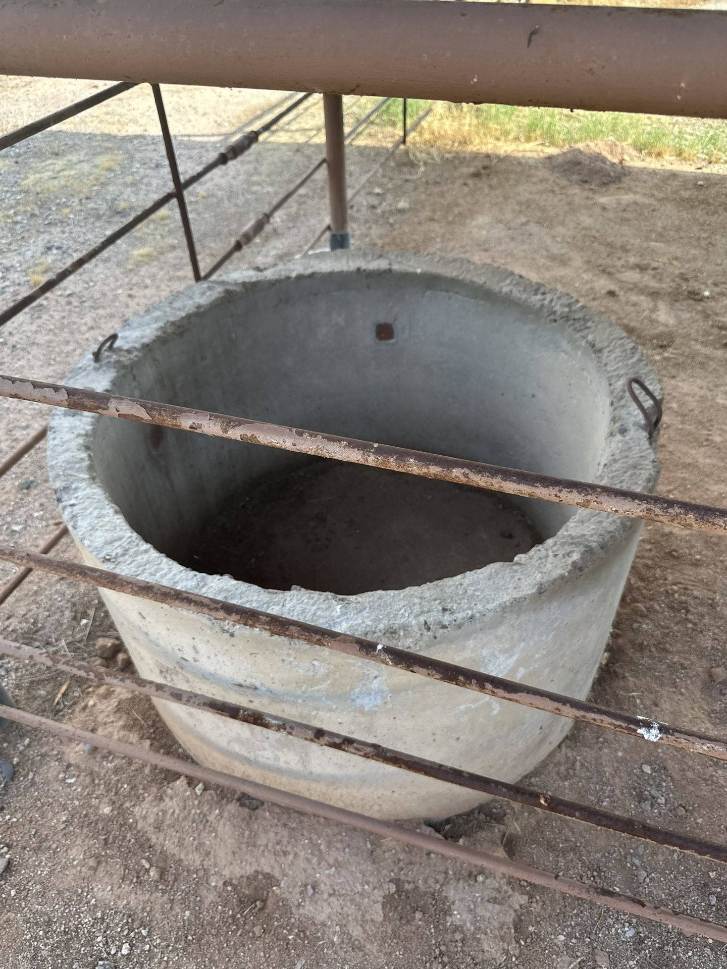 Cement Horse Feeders
