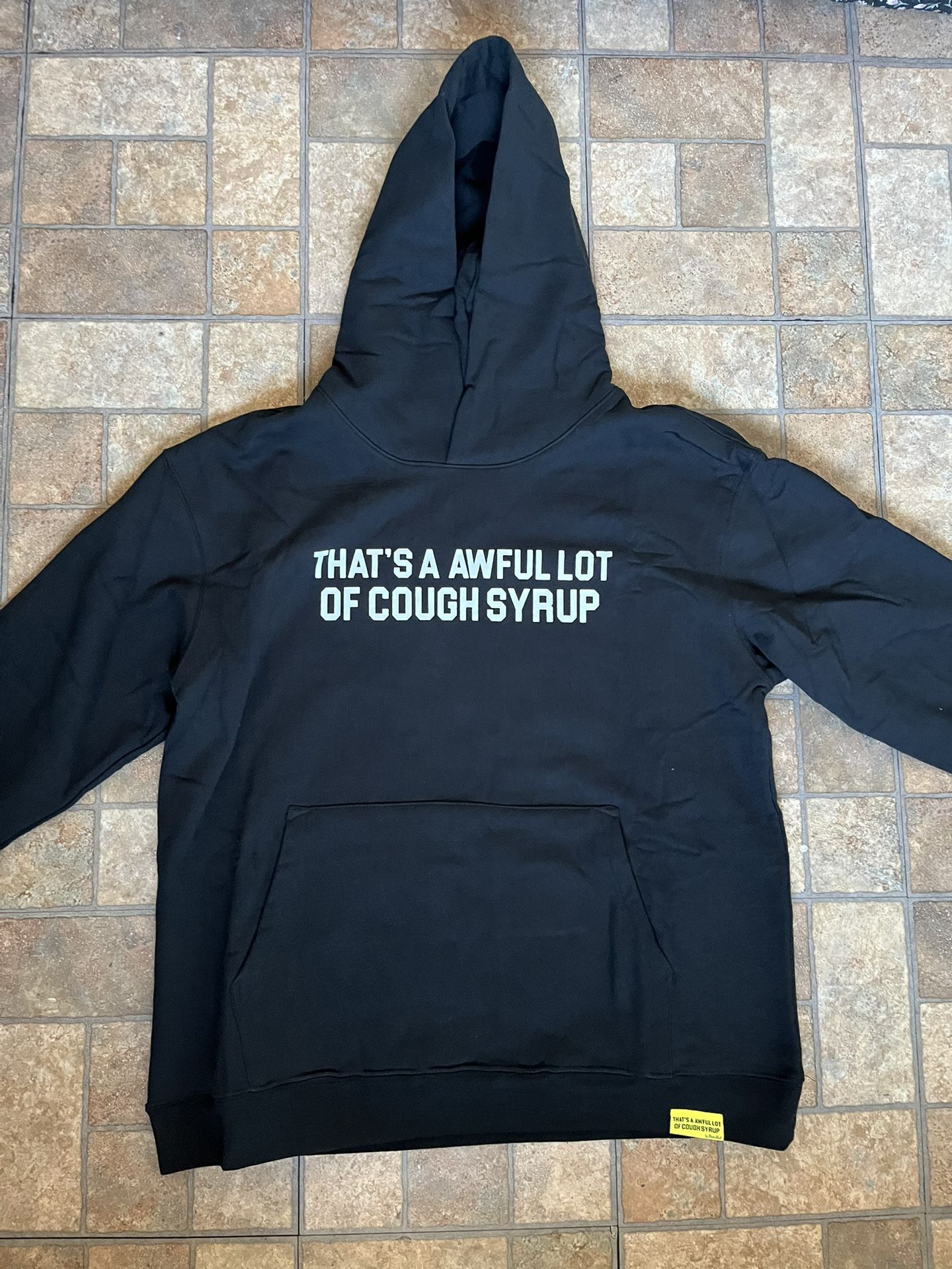 Cough Syrup Black Hoodie