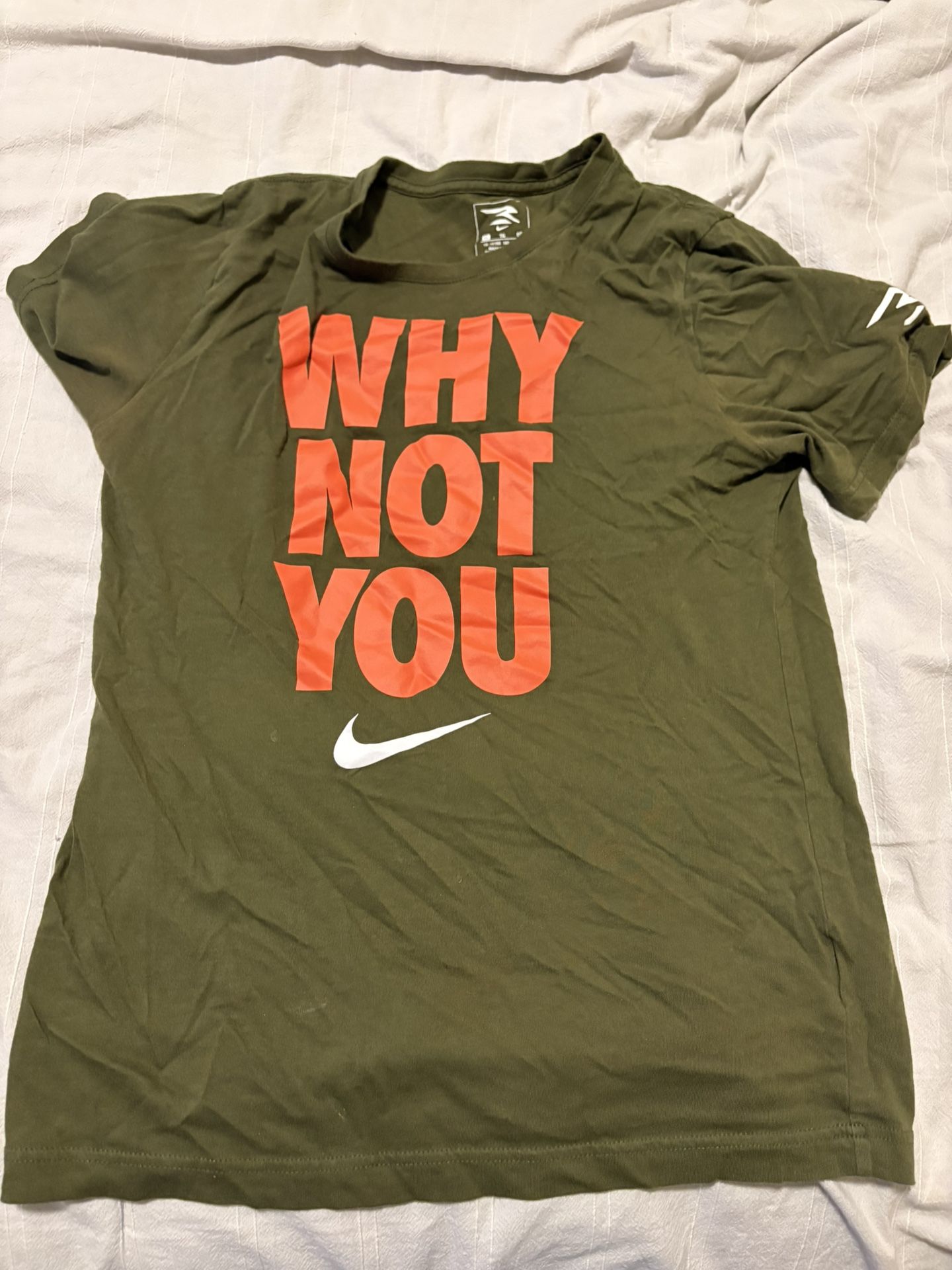 Nike Shirt Why Not Zero Size Small