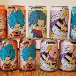 Dragon Ball Z Collector Cans