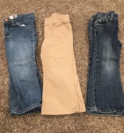 Toddler girls 3T bottoms lot