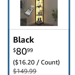 Corner Shelf with Light
