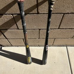 2 Wood Baseball Bats 32 in -3