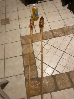 Outdoor Torches and Torch Oil