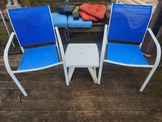 Small conversation patio set