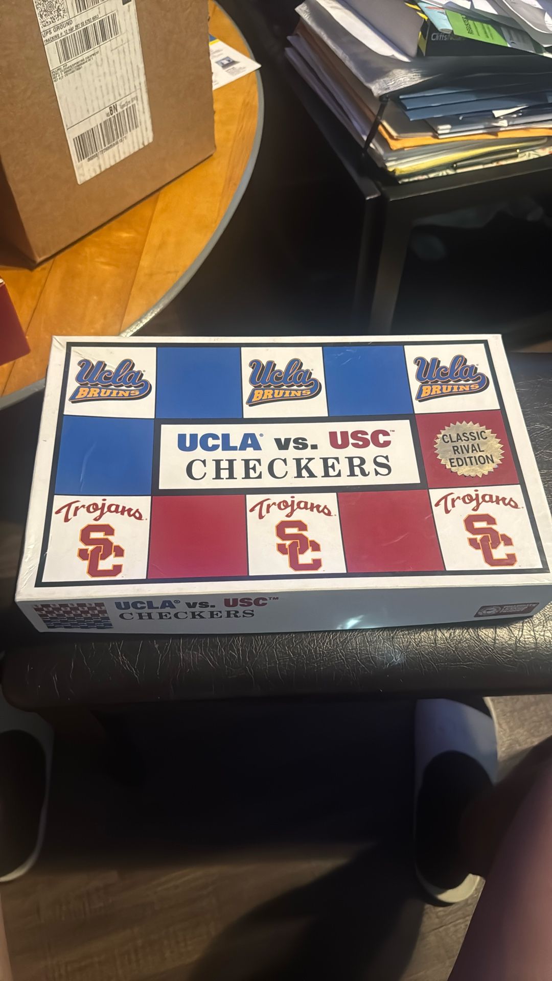 New UCLA Vs. USC Checkers Classic Rival Edition 1993 $15