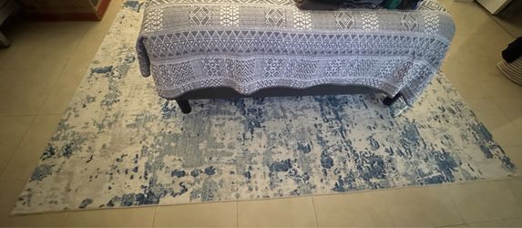 Abstract Area Rug 6x9 ft washable