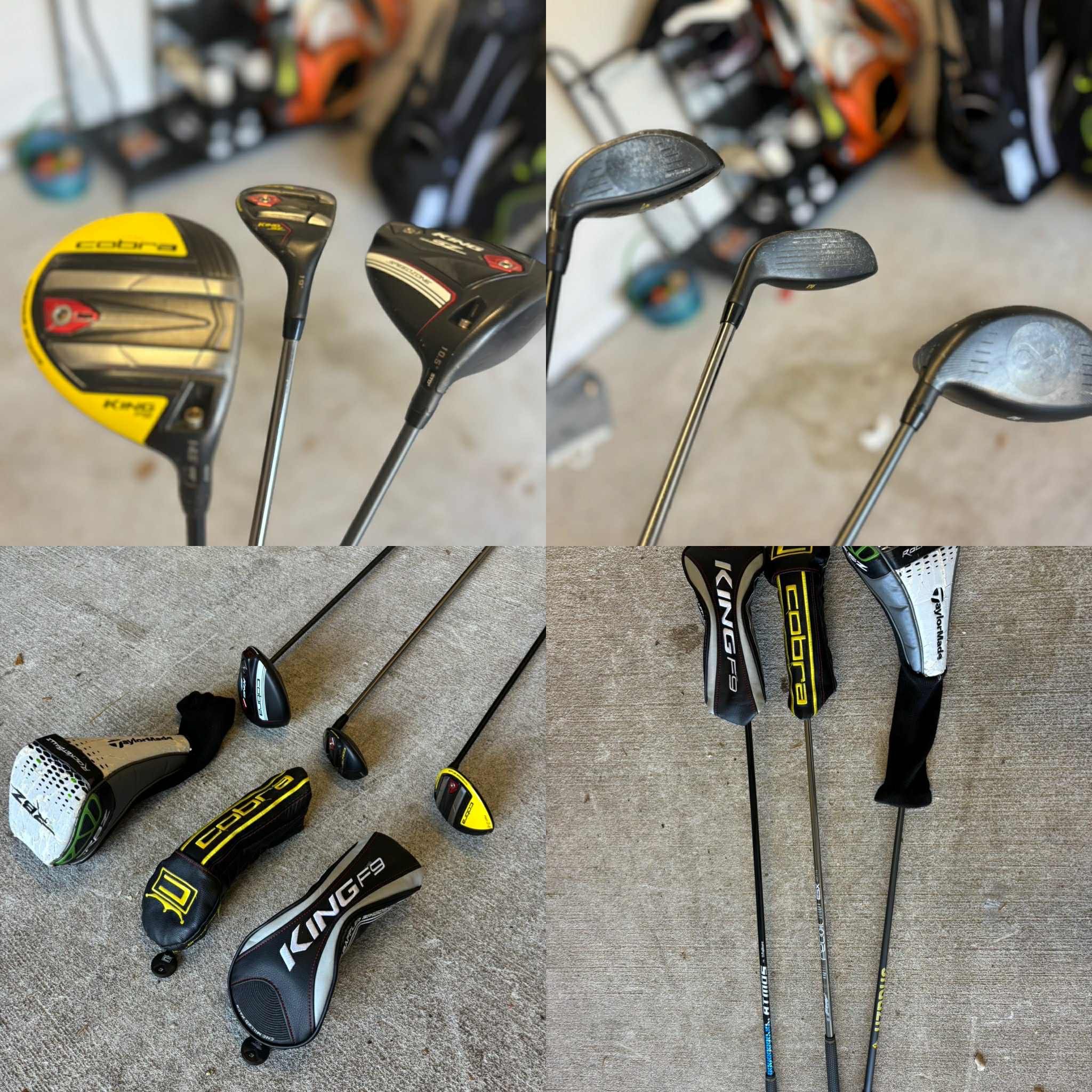 Men’s golf Clubs For Sale 3 King Cobra Clubs 