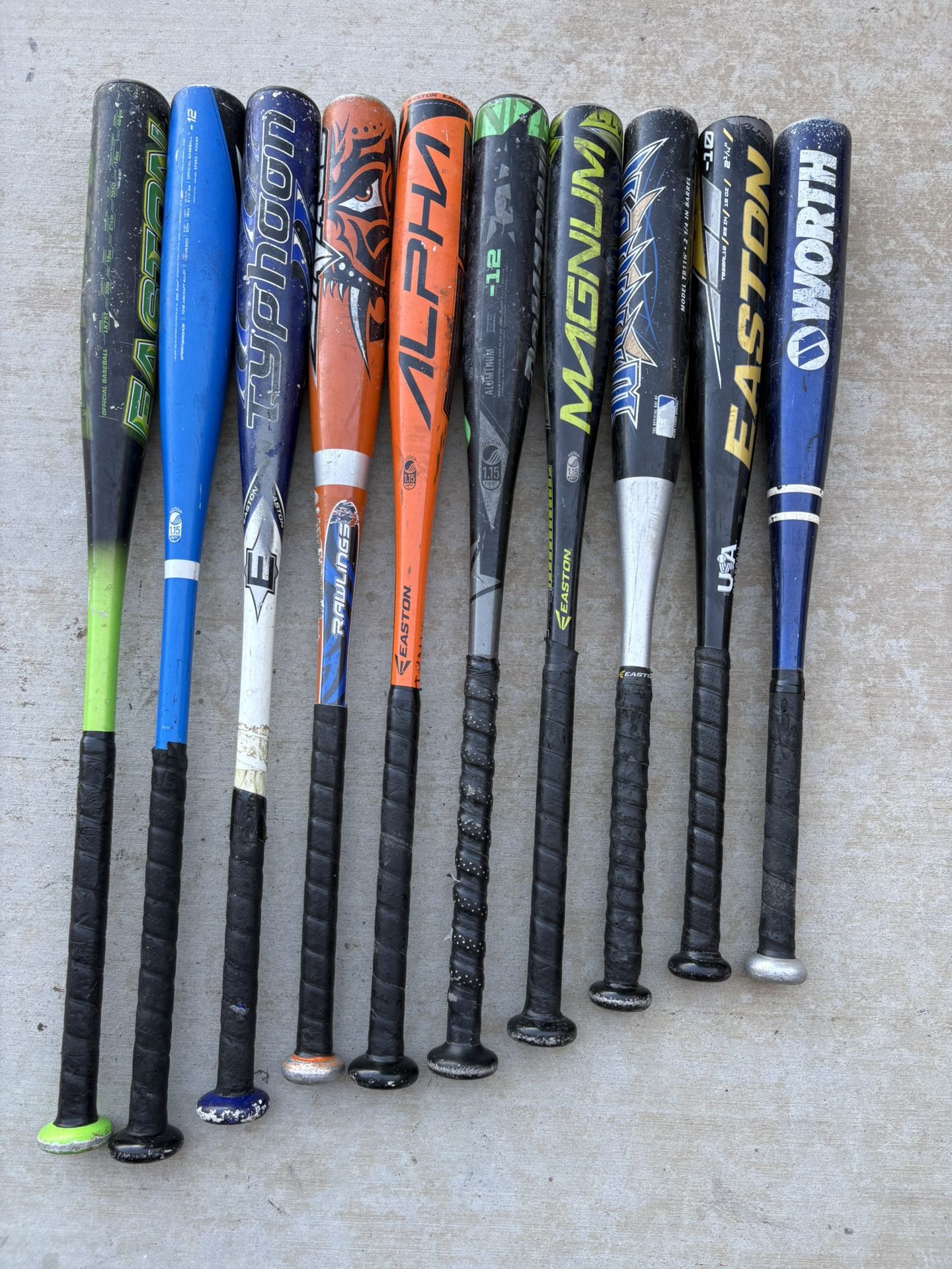 Baseball Bats $20 Each ( Hesperia Ca )