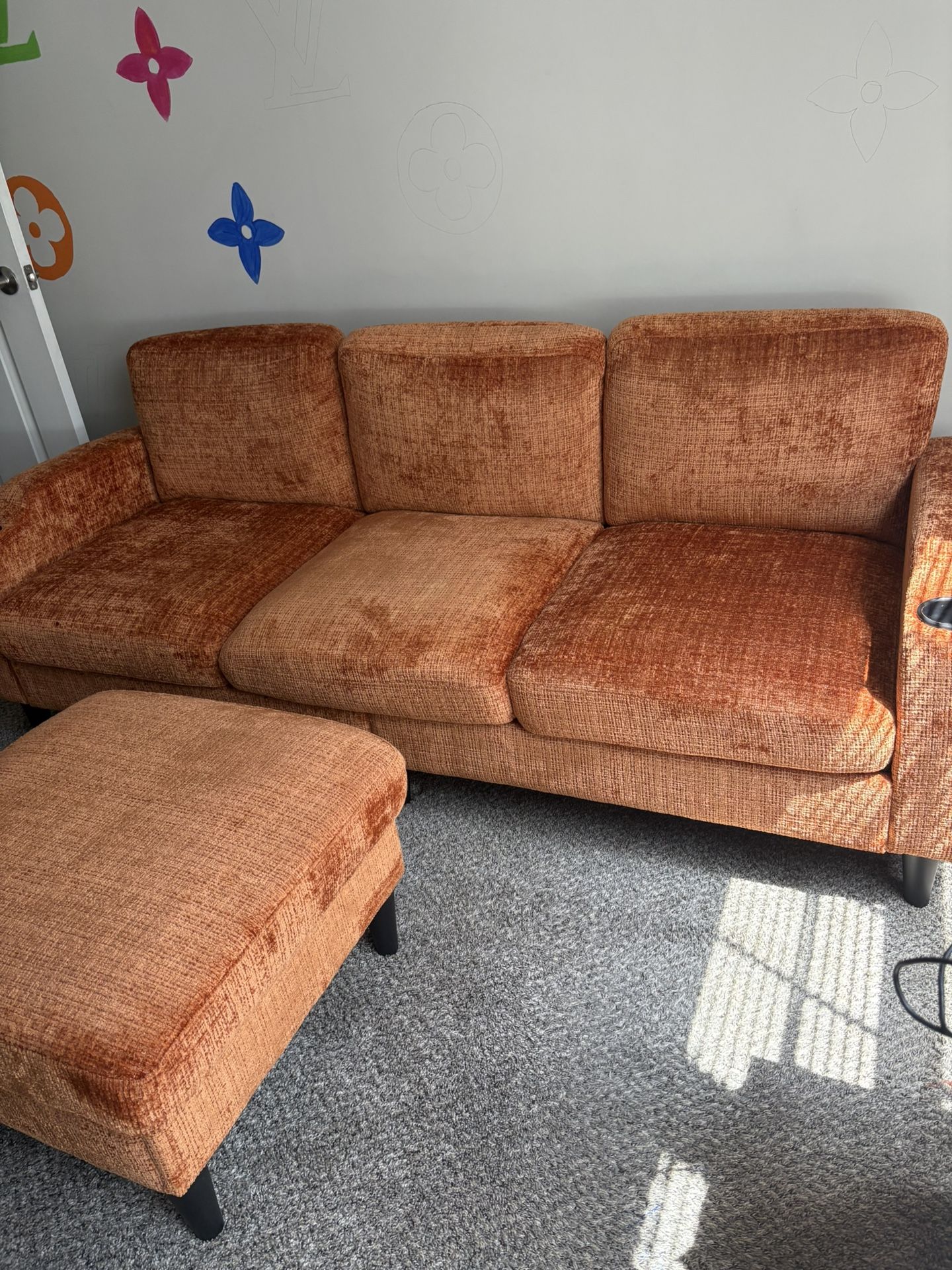 Orange Couch
