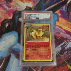 PSA 5 - Flareon - Dark Explorers (DEX)
