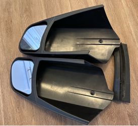 Towing mirror extensions