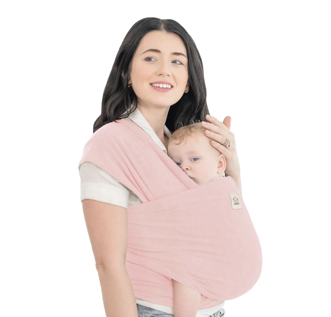 KeaBabies Original Wrap Carrier (Dusty Pink