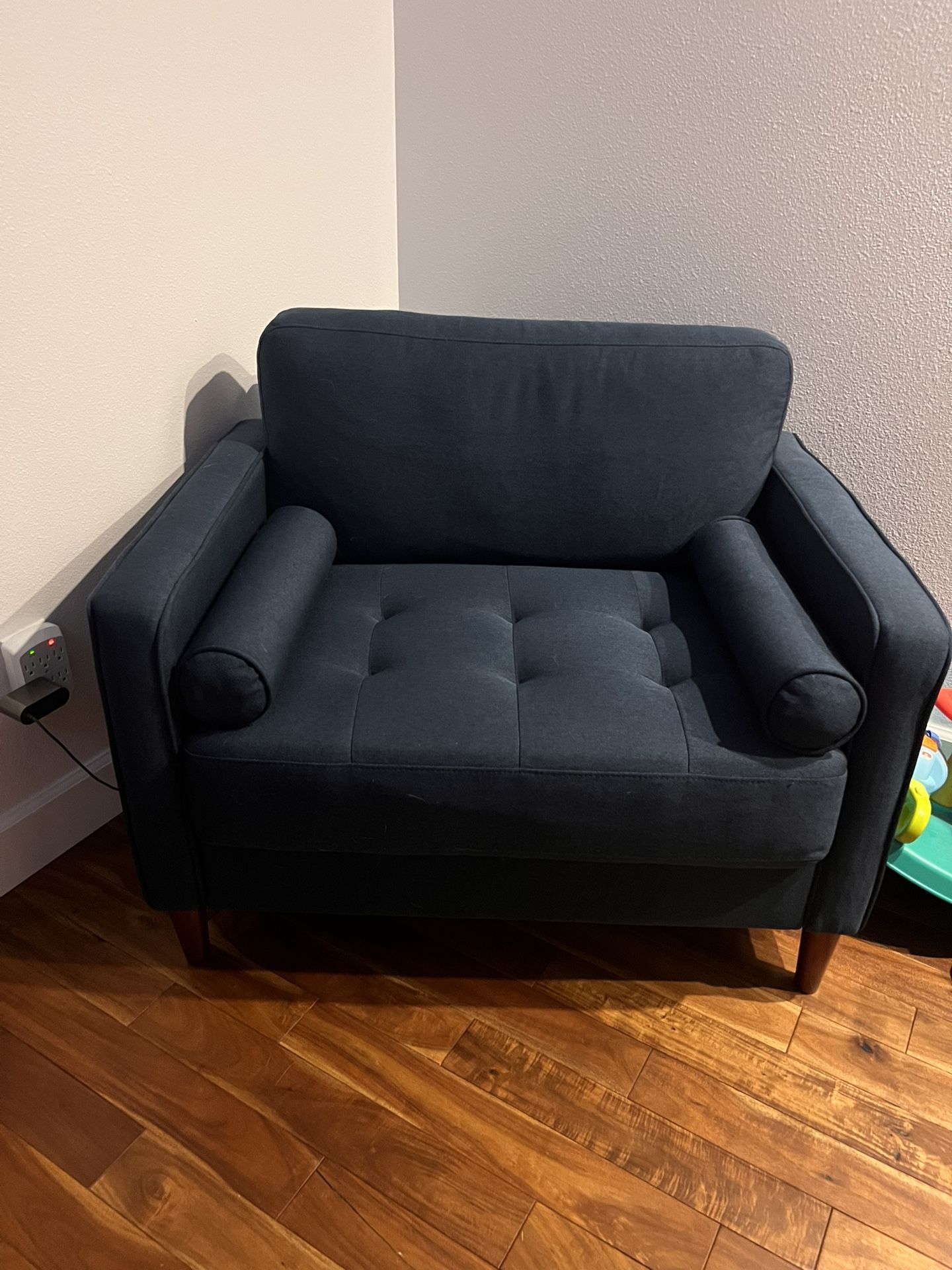Navy Accent Chair